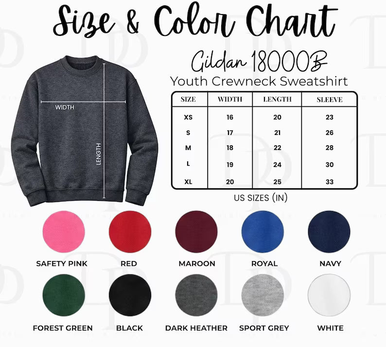 Gildan Youth Sweatshirt
